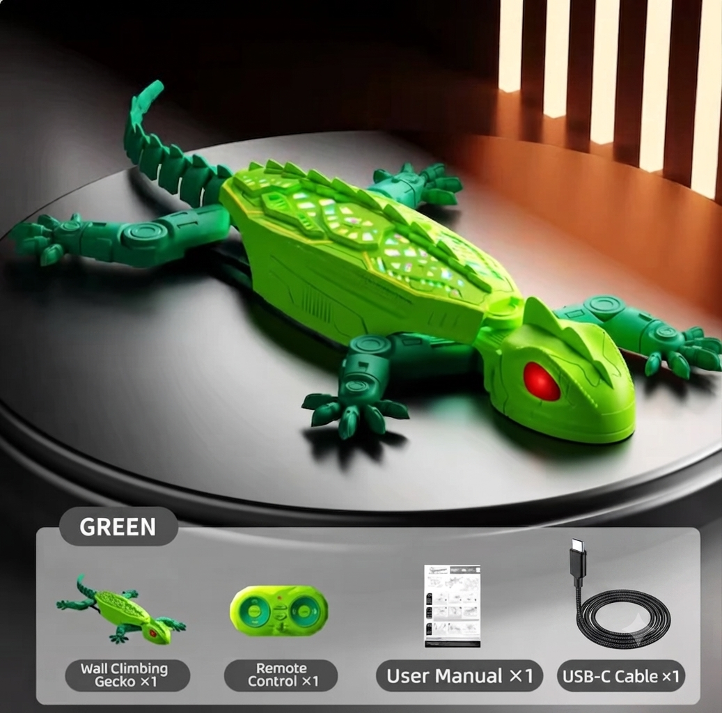 RushGecko | RC Wall Climbing Lizard